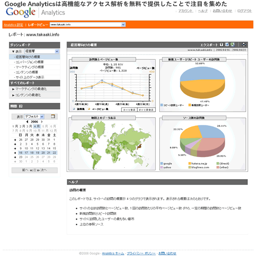 Google Analyticsは高機能なアクセス解析を無料で提供したことで注目を集めた
