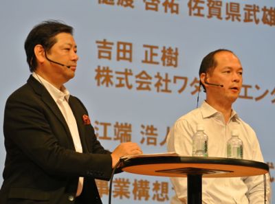 (左から)吉田正樹氏、樋渡 啓祐氏
