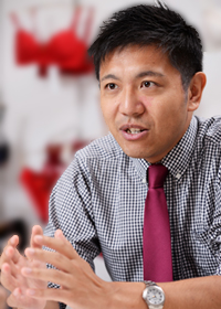 株式会社ワコール 総合企画室 広報・宣伝部 WEB・CRM企画課 北見裕介氏