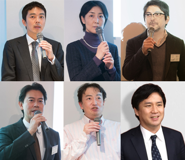 左から福田氏、CS担当の鷺橋氏、コンサルティング担当の安武氏、営業担当バイス・プレジデント中村氏、プロダクトマネージャー宮下氏