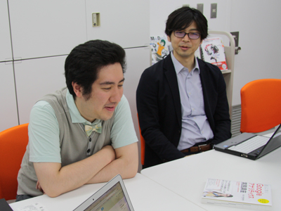 小川卓さん、野口竜司さん 小川卓さん、野口竜司さん