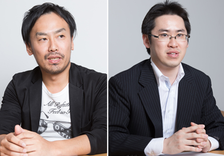 株式会社ビズリーチ BtoBマーケティング部 部長 福家哲郎氏(左)、同部 高橋隆之氏(右)
