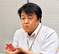 山陽電気株式会社 営業本部 主事補 田添裕康氏