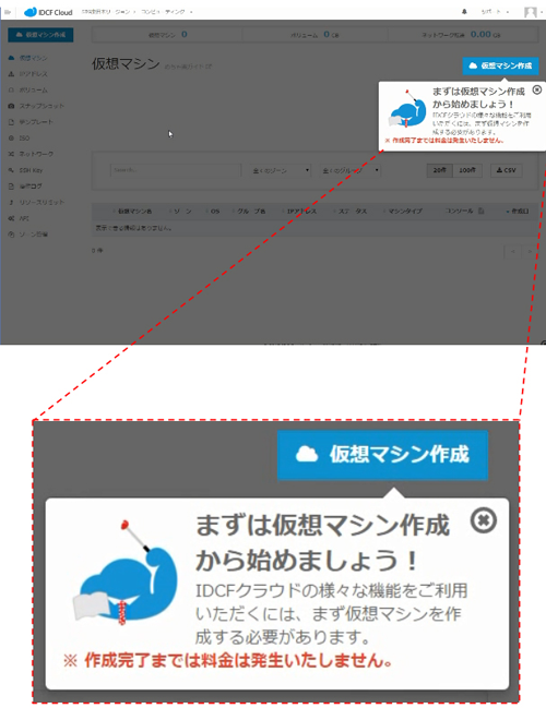 Sprocketガイド表示イメージ