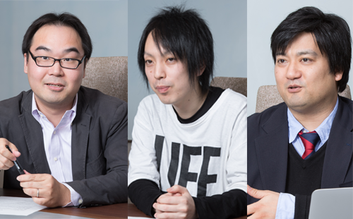 左から株式会社そらゆめ 代表取締役社長 室彰 浩氏、同社事業推進部 人事・総務(兼)プラットフォーム事業部 企画 城谷 堯氏、Twitter Japan株式会社 オンラインセールス シニアアカウントエグゼクティブ 関 謙一氏