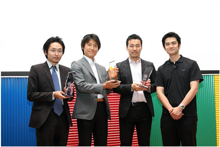 表彰された上位3社