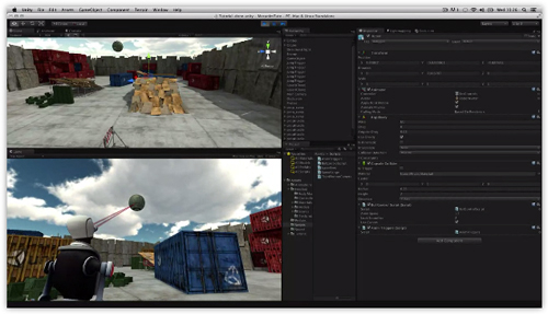 Unityでは複雑なキャラクターの動きも表現できる