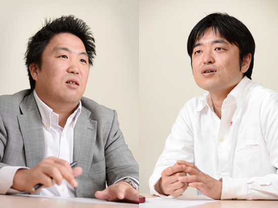 ヤフー株式会社 マーケティングソリューションカンパニー エグゼクティブユニットマネージャー高田徹氏 株式会社翔泳社 メディア編集第2部 部長 兼 MarkeZine編集部 編集長 押久保剛