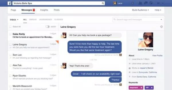 Facebook Facebookページを管理する新機能を発表 メッセージやコメントの管理が容易に Markezine マーケジン