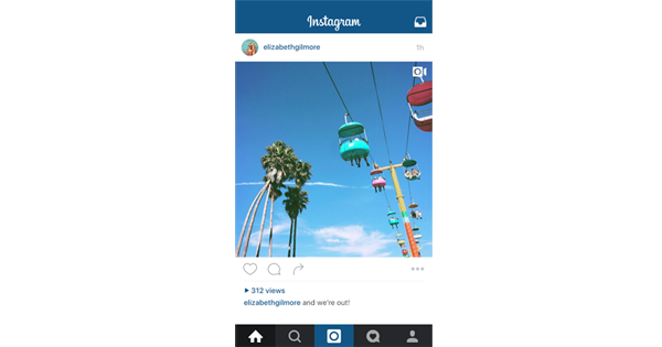 インスタグラム、動画の再生回数表示を開始：MarkeZine（マーケジン）