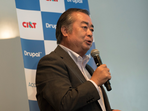 アステラス製薬株式会社 情報システム部 課長 川浪洋一郎氏