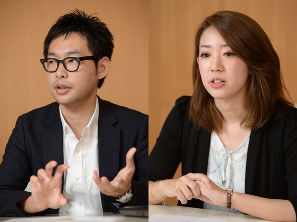 左から、花王株式会社 デジタルマーケティングセンター コミュニケーション企画室 廣澤祐氏 スキンケア・ヘアケア事業ユニット ヘアケア事業グループ ヘアメイクグループ 松浦知佳氏