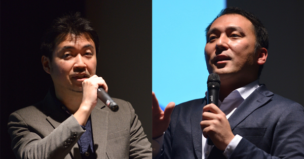 クックビズ メディア事業部 事業部長/ Foodion編集長 齋藤 理氏(写真左)マルケト シニアビジネスコンサルタント 丸井 達郎氏(写真右)