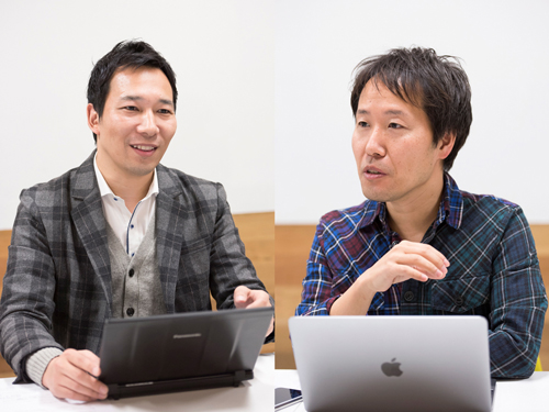 ナイル デジタルマーケティング事業部 デジタルマーケティング戦略顧問 清水誠 同 営業部門 部門長 今崎善秀