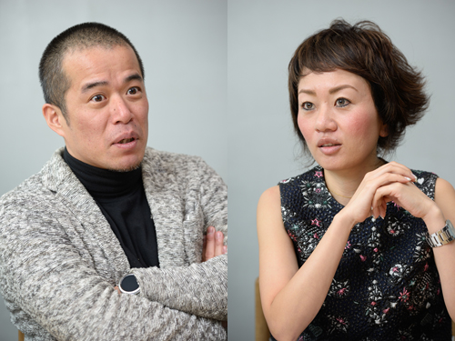 株式会社スタートトゥデイ コミュニケーションデザイン室長 田端 信太郎氏(左)LINE株式会社 執行役員 コーポレートビジネス担当 古賀 美奈子氏