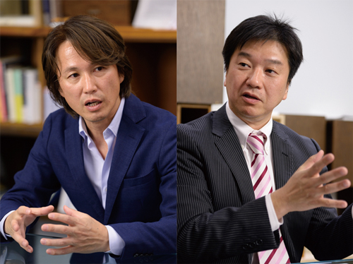 スマートニュース 執行役員 マーケティング担当 西口一希氏(写真左)ニトリホールディングス 執行役員 田岡 敬氏(写真右)