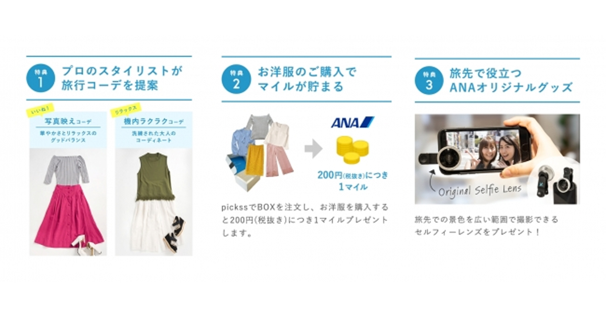 トラベルコーデを楽しんでマイルも貯める エアークローゼット Anaと共同キャンペーンをスタート Markezine マーケジン