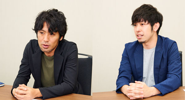 (左)ミロゴス株式会社 代表取締役 高村圭氏(右)ミロゴス株式会社 取締役 新垣遥氏