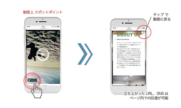 Linkable Videoイメージ