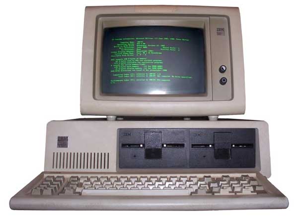 Windowsが搭載されたIBM PC(Wikimedia Commons)