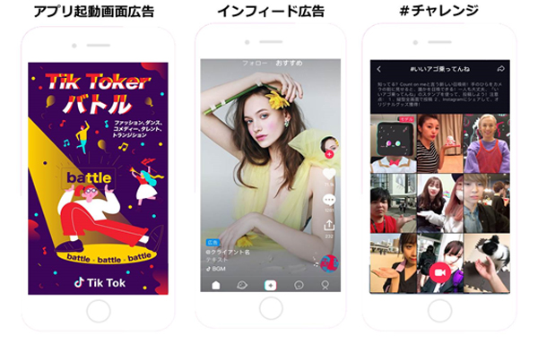 Tic Tokの広告商品