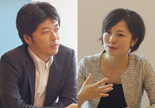 左からAnaplanジャパン カントリーマネージャ 中田淳氏、マーケットワン・ジャパン マネージングディレクター 山田理英子氏
