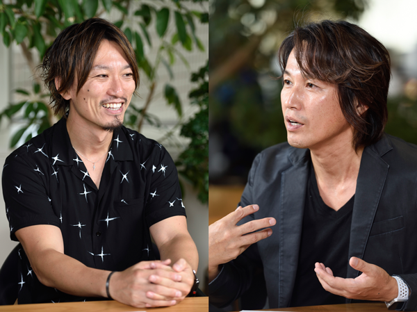 写真左から、ZOZOテクノロジーズ CINO 金山裕樹氏スマートニュース 執行役員 マーケティング担当 西口一希氏