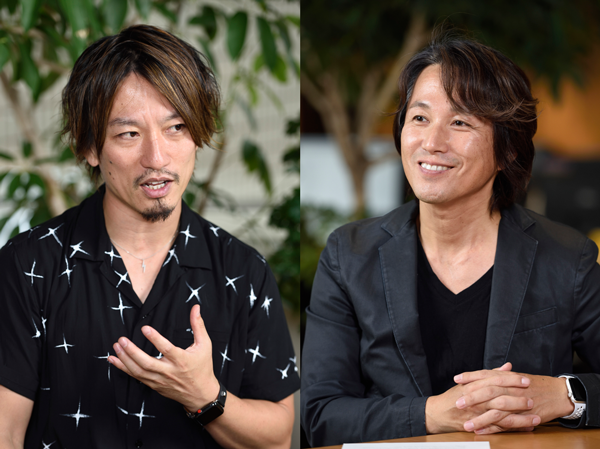 写真左から、ZOZOテクノロジーズ CINO 金山裕樹氏スマートニュース 執行役員 マーケティング担当 西口一希氏