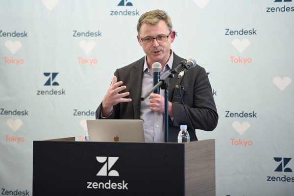 Zendesk President of Products エイドリアン・マクダーマット氏