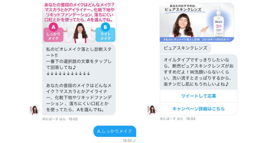 チャットボットの進行イメージ