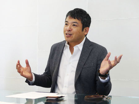 株式会社VOYAGE GROUP 代表取締役社長兼CEO 宇佐美進典氏
