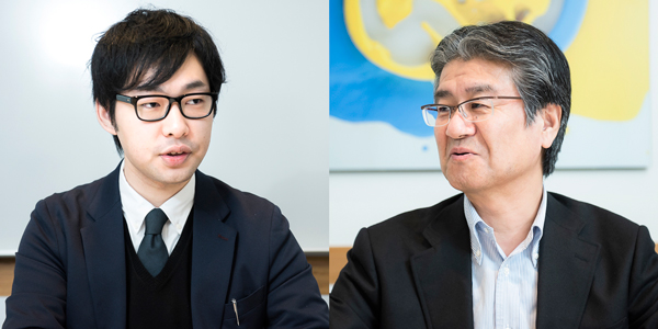 左:花王 廣澤 祐氏 右:石井龍夫氏
