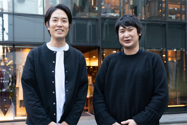 株式会社ナノ・ユニバース 経営企画本部 WEB戦略部長 越智 将平氏(写真左)/株式会社Pathee ソリューション事業部 原嶋 宏明氏(写真右)
