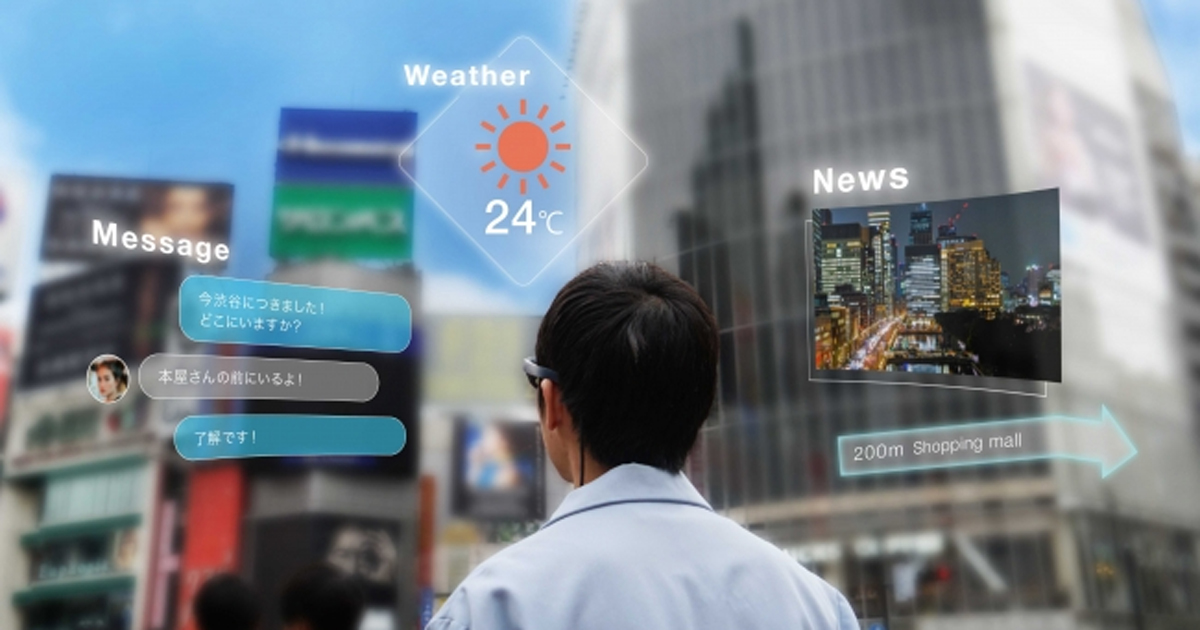 博報堂dyhdとmeson Mrグラスを用いたarコミュニケーションサービスの実証実験を開始 Markezine マーケジン